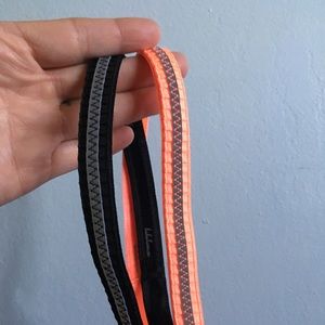 2 lululemon *reflective running headbands